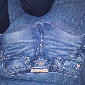 Big star denim shorts